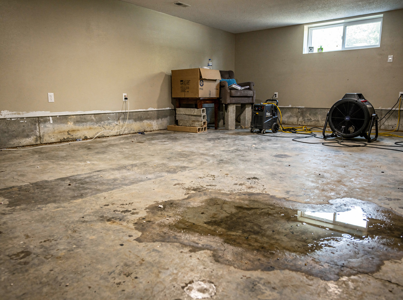 Basement And Slab Moisture After A Rockwall Flood: Drying Timelines And When To Call For Extraction