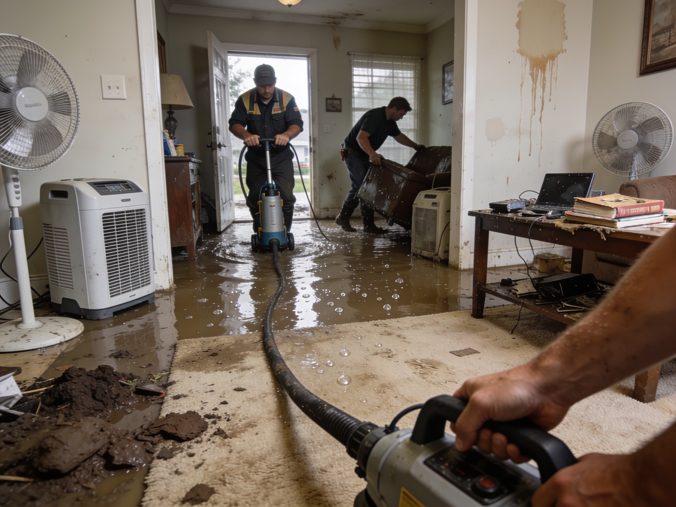 What To Do In The First 24 Hours After Flood Water Enters A Rockwall Home